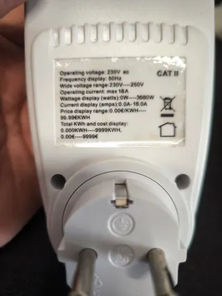 Medidor de consumo eléctrico