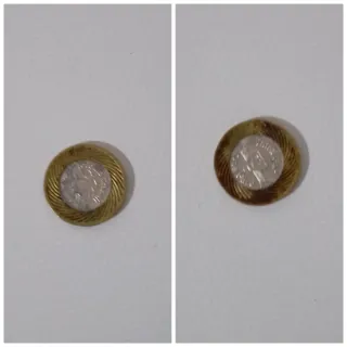 Moneda antigua coleccionable