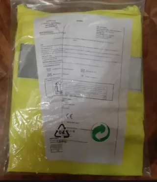 Colete alta visibilidade CE