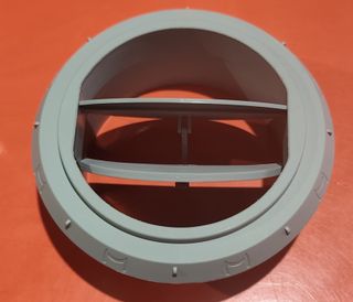 Salida de aire orientable gris Ø60mm