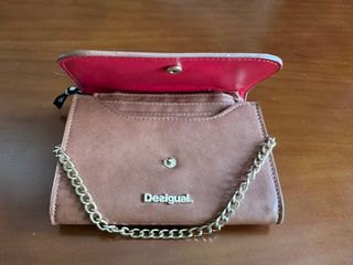 Cartera Desigual Multicolor y Marrón
