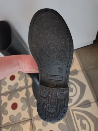 Botas de lluvia negras talla 38