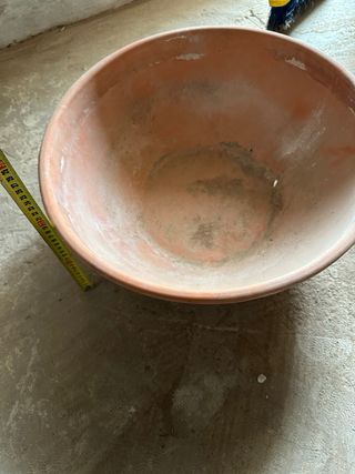 Lebrillo de barro grande