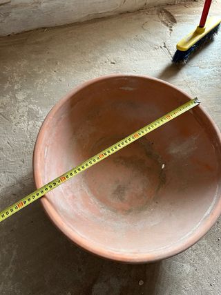 Lebrillo de barro grande