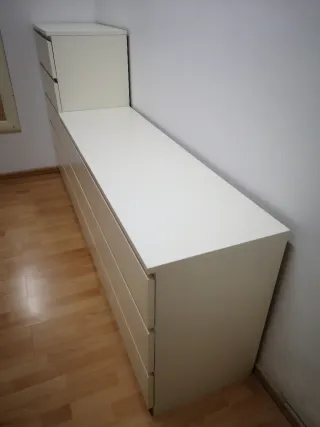 Vestidor modular/Espejo y cómodas