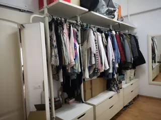 Vestidor modular/Espejo y cómodas