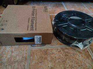 Filamento Impresora 3D Negro y Blanco