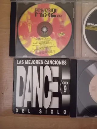 Lote 9 CDs Música Dance y Electrónica