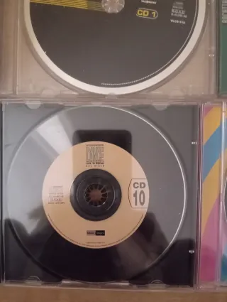 Lote 9 CDs Música Dance y Electrónica