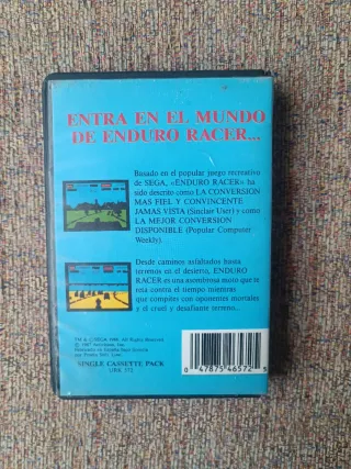 ZX Spectrum Enduro Racer Activision Juego