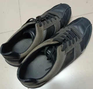 Zapatillas Geox Hombre Negro/Gris talla 42