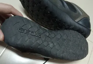 Zapatillas Geox Hombre Negro/Gris talla 42