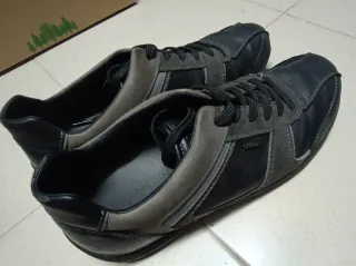 Zapatillas Geox Hombre Negro/Gris talla 42