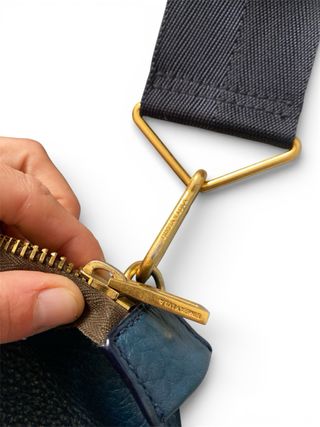 Bolso Bimba y Lola azul piel