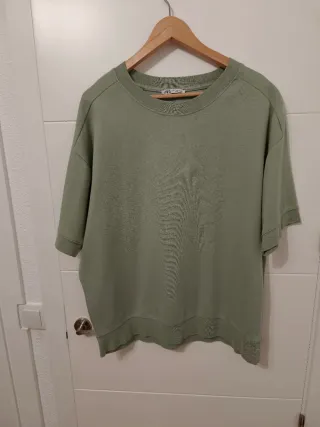 Jersey Zara Hombre Verde