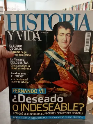 12 Revistas Historia y Vida Año 2017