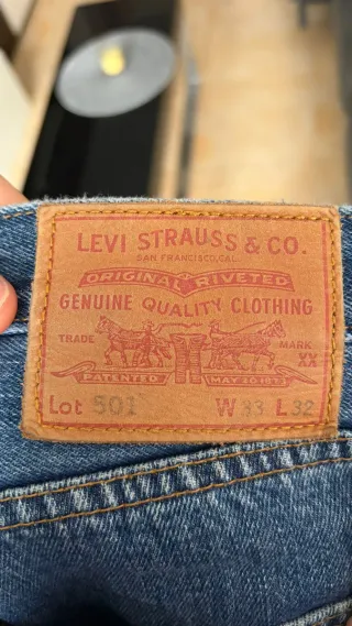 Levi's 501 Original Fit Jeans Azules
