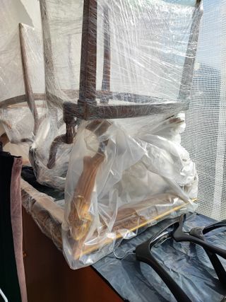 2 Sedie Antiche Legno Vero