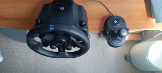 Volante Logitech G923 PC/PS5/PS4 + Palanca + Pedal