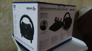 Volante Logitech G923 PC/PS5/PS4 + Palanca + Pedal