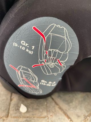 Silla coche Chicco Gr. 1/2/3 (9-36kg)