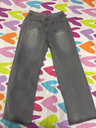 Tejanos grises mujer sin estrenar