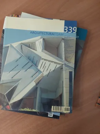 Lote Arquitectura COAM 336–340 (5 revistas)