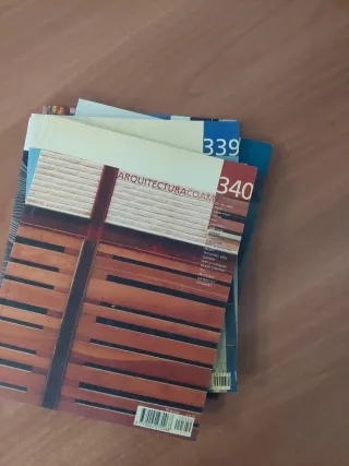Lote Arquitectura COAM 336–340 (5 revistas)
