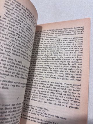 Nineteen, Eighty four George Orwell