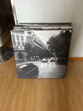 Cuadro Valencia Moderno Blanco y Negro