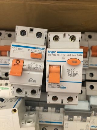 Interruptor Diferencial Hager 40A 30mA