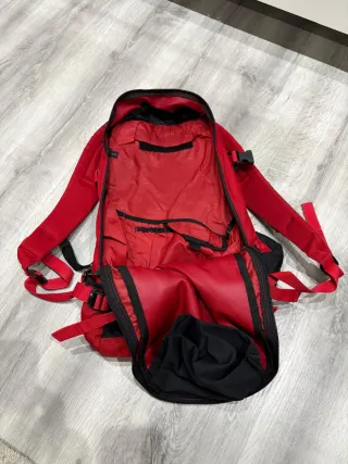 Mochila Nitro Roja y Negra