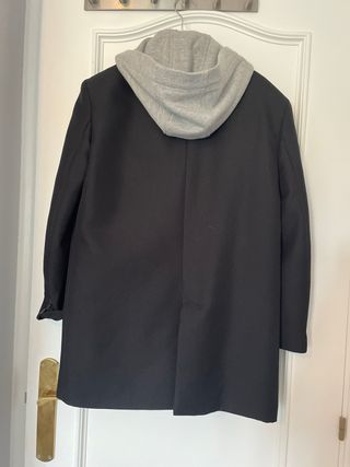 Blazer con capucha Zara negro