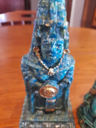 Figuras estilo Azteca (2 unidades) Verdes