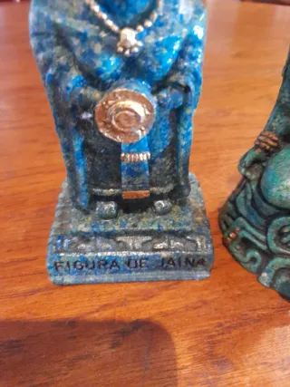 Figuras estilo Azteca (2 unidades) Verdes