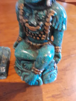 Figuras estilo Azteca (2 unidades) Verdes