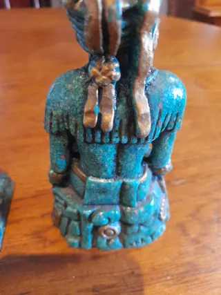 Figuras estilo Azteca (2 unidades) Verdes