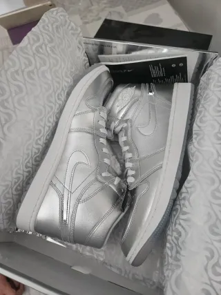 Jordan 1 High NRG Metallic Silver