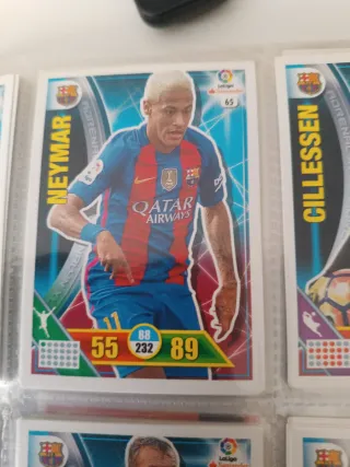 Cromo Adrenalyn XL Neymar 2016-17