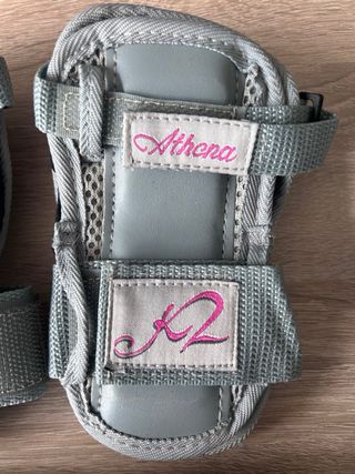 Protecciones patinaje Talla S K2 Athena 3-Set