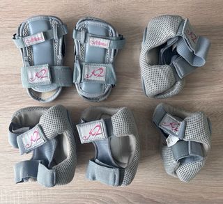 Protecciones patinaje Talla S K2 Athena 3-Set