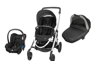 Trío carrito bebé: Silla, Capazo y Silla Coche