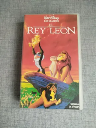 VHS Pocahontas Disney Los Clásicos y El Rey León