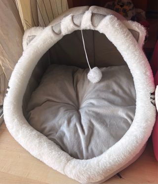 2 Lettini per Gatti (Rosa e Grigio)