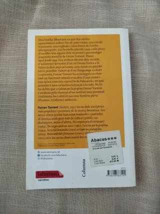 Gràcies per la propina: Premi Sant Jordi 1994