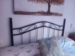 Cabecero Forja Negro Cama 135cm