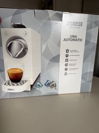 Cafetera Cremesso UNA Automática