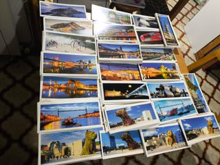Postales alargadas Vizcaya y Bilbao