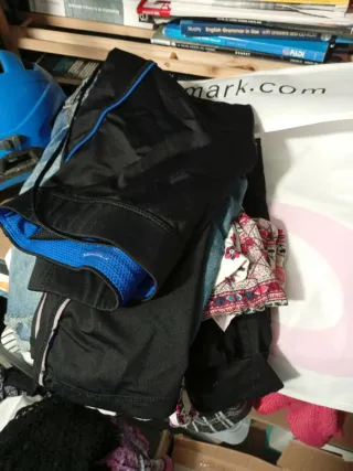 Lote de ropa de talla 36, XS, X Bershka, blanco...