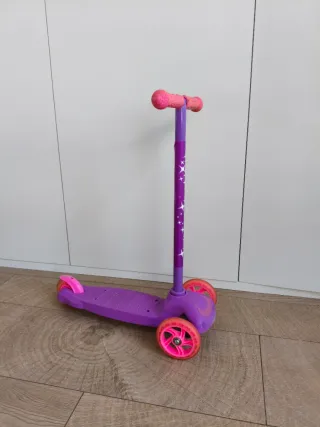 Patinete infantil evolutivo morado